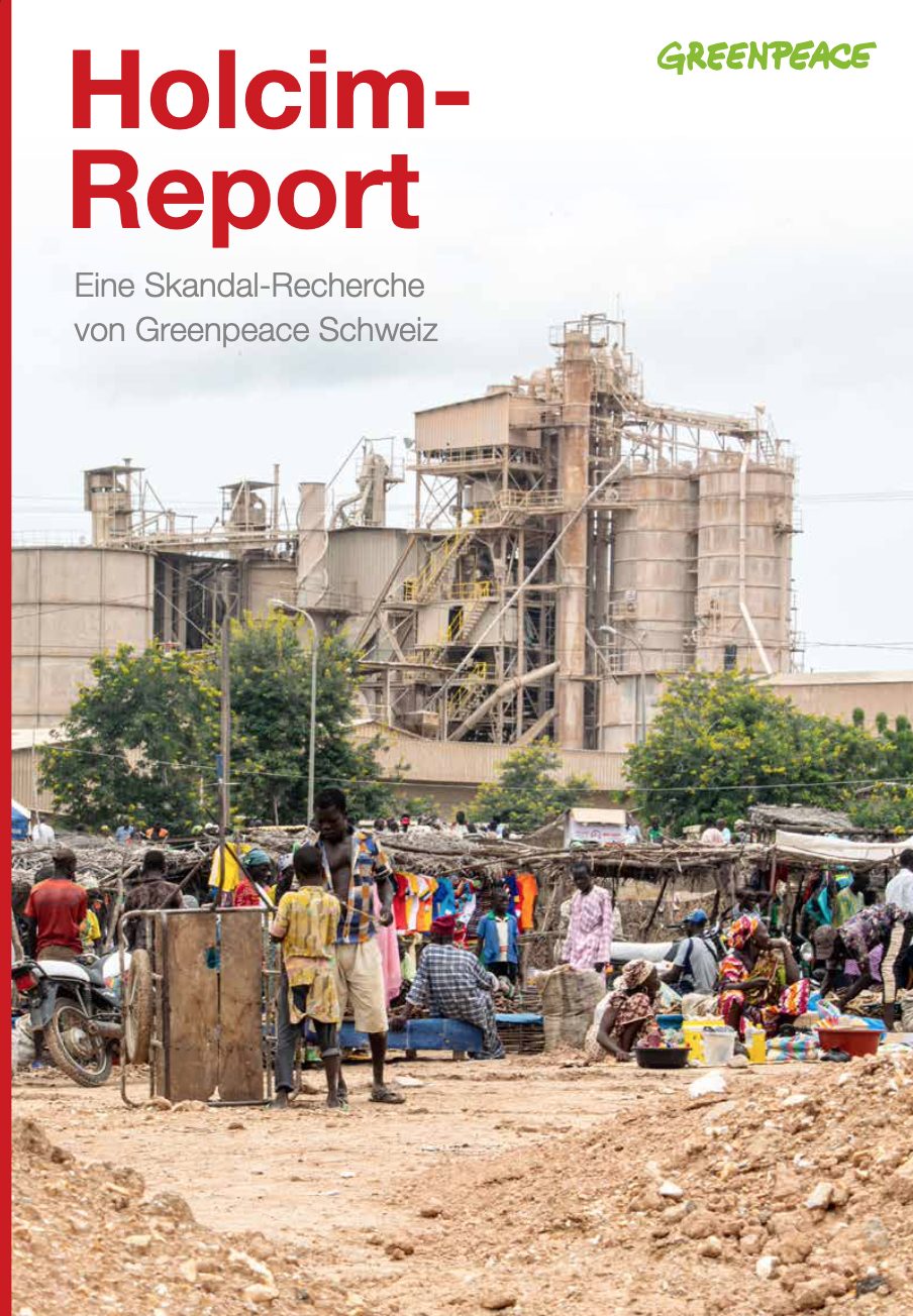 Holcim Report, Greenpeace Schweiz